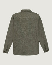 Charger l&#39;image dans la galerie, Maison Labiche Surchemise Monge en Flanelle de Laine Oak Green