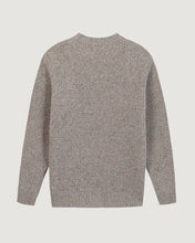 Charger l&#39;image dans la galerie, Maison Labiche Pull en Laine Mulot Heather Grey Cream