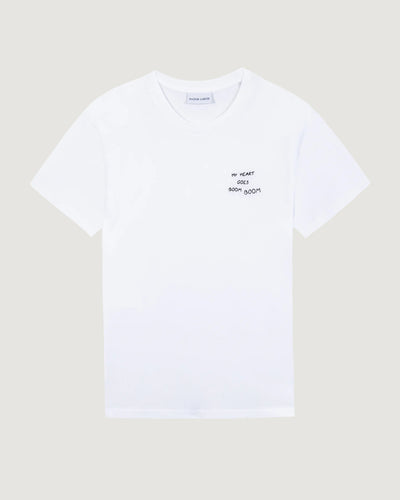 Maison Labiche T-Shirt My Heart Boum White