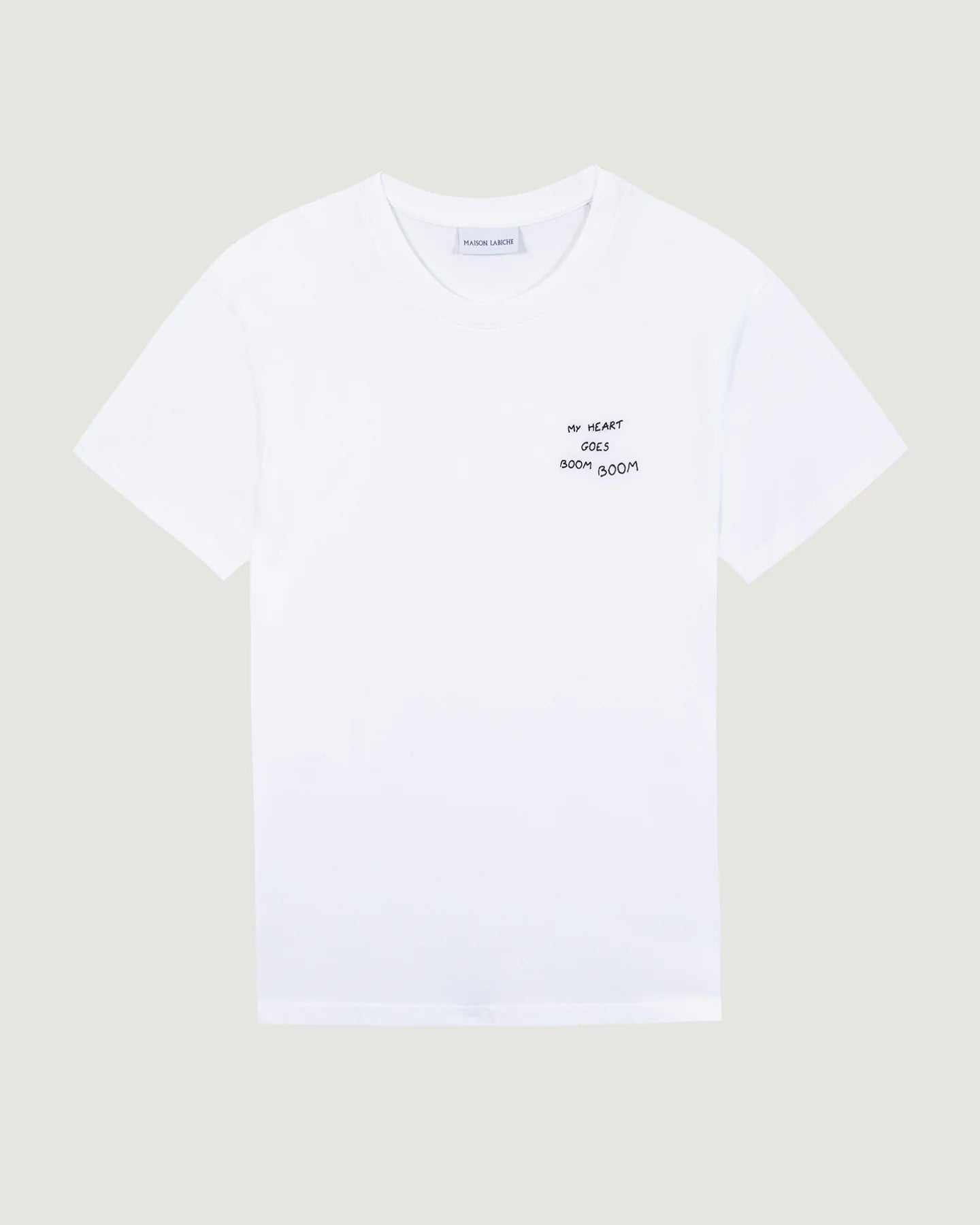 Maison Labiche T-Shirt My Heart Boum White