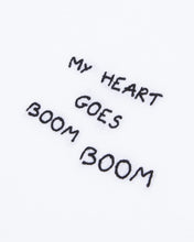 Charger l&#39;image dans la galerie, Maison Labiche T-Shirt My Heart Boum White