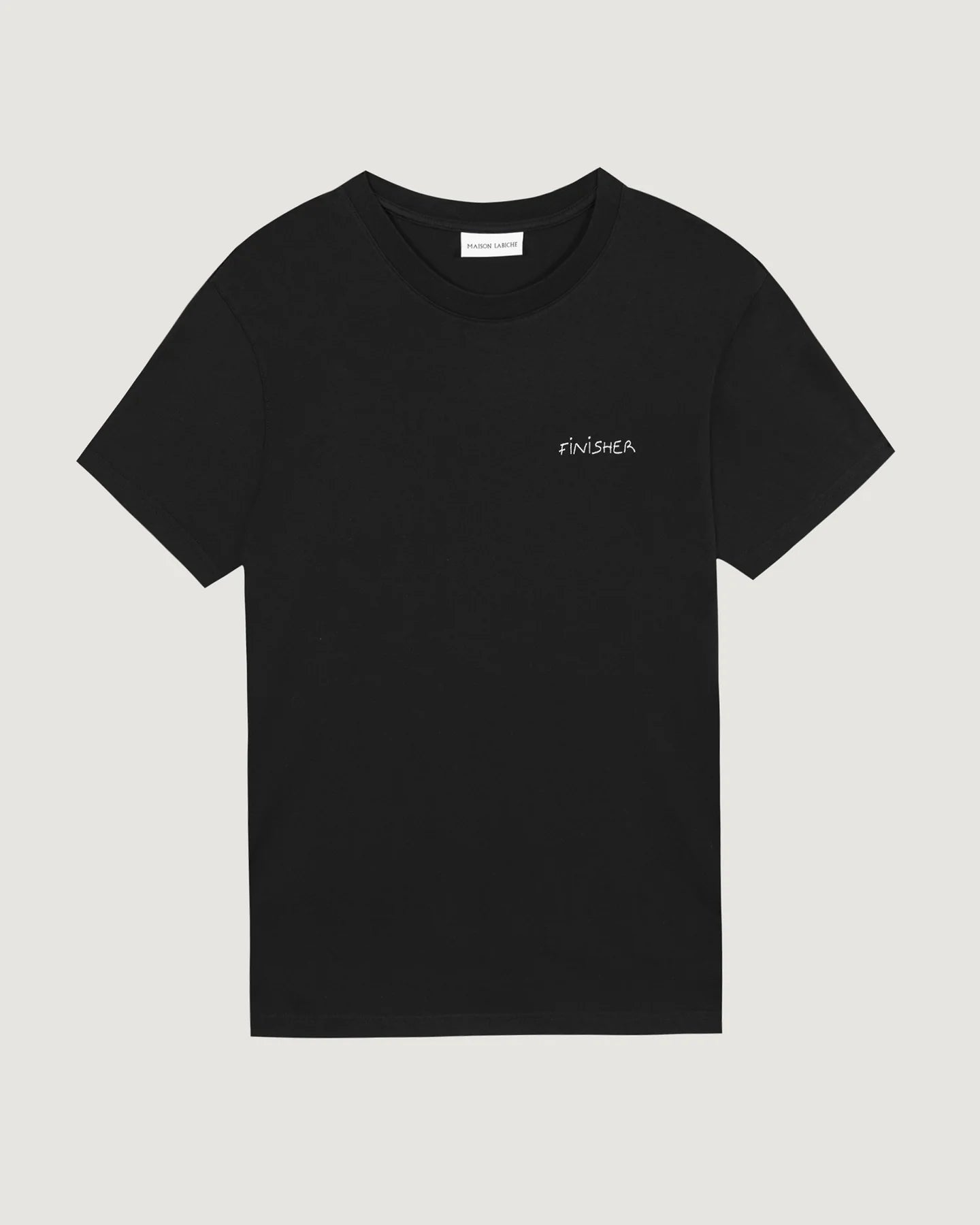 Maison Labiche T-Shirt Finisher Black