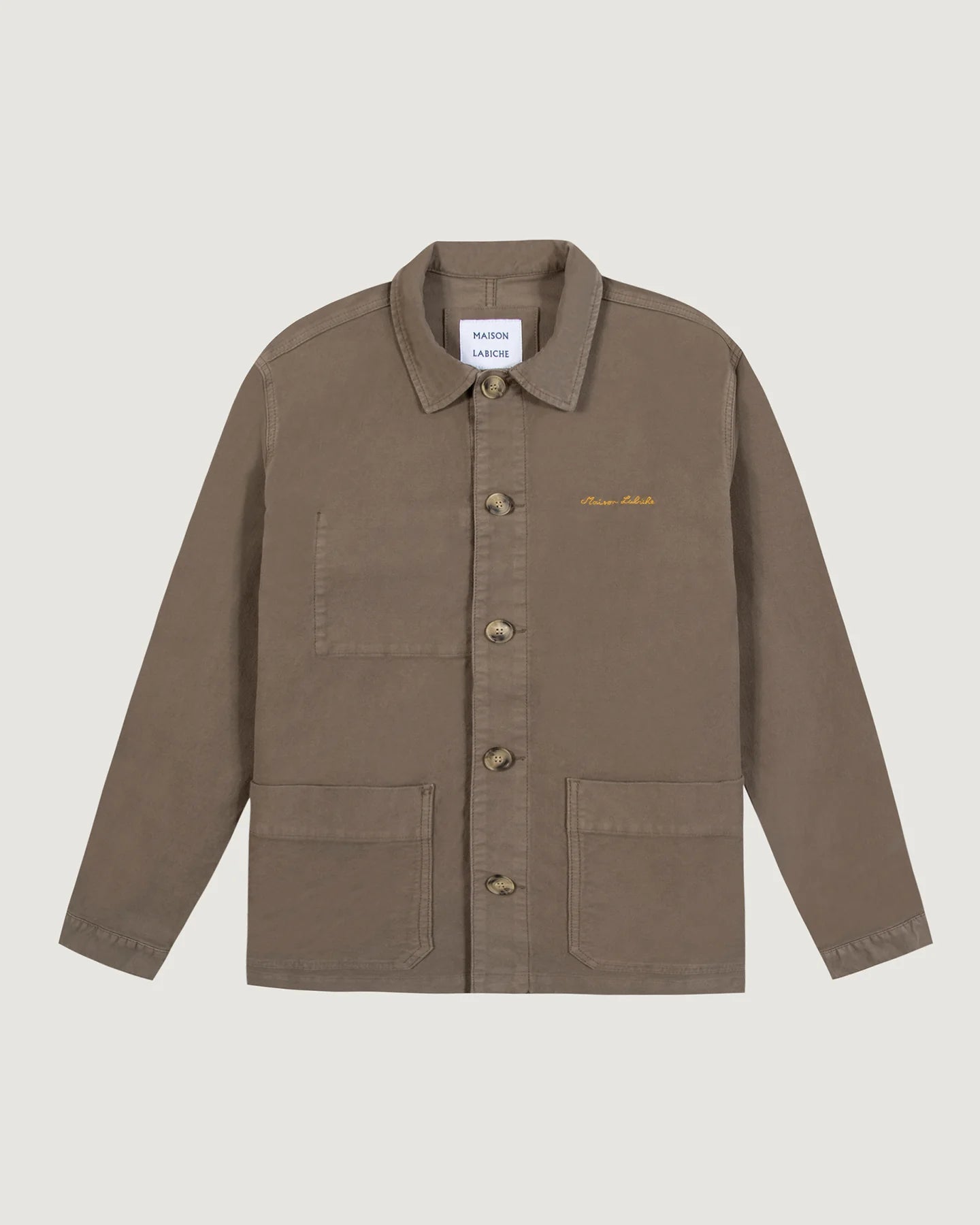 Maison Labiche Veste Sebasto Moleskin Brown