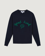 Charger l&#39;image dans la galerie, Maison Labiche Pull Buzelin en Cachemire Midnight Blue