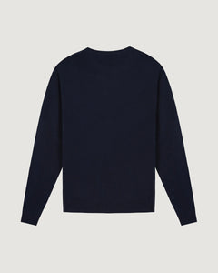 Maison Labiche Pull Buzelin en Cachemire Midnight Blue