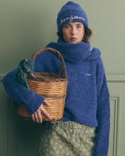 Charger l&#39;image dans la galerie, Maison Labiche Pull Cerisoles en Laine Peony Blue