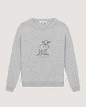 Charger l&#39;image dans la galerie, Maison Labiche Pull choiseul en Laine Heather Grey