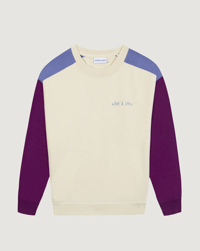 Maison Labiche Sweatshirt Ledru Wine Cream