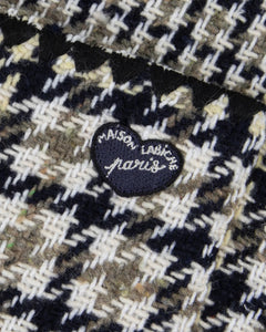 Maison Labiche Surchemise Minjoz en Laine Houndstooth