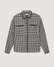 Charger l&#39;image dans la galerie, Maison Labiche Surchemise Minjoz en Laine Houndstooth