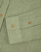 Charger l'image dans la galerie, Maison Labiche Chemise Bonne Graine Gauze Olive Green
