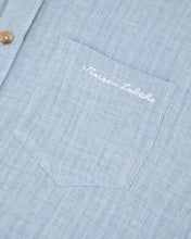 Charger l'image dans la galerie, Maison Labiche Chemise Bonne Graine Gauze Slate Blue