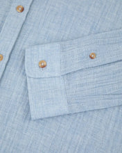 Charger l'image dans la galerie, Maison Labiche Chemise Bonne Graine Gauze Slate Blue
