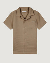 Charger l'image dans la galerie, Maison Labiche Chemise Germain Waffle Desert Mole