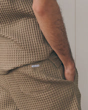 Charger l'image dans la galerie, Maison Labiche Short Herelle Waffle Desert Mole