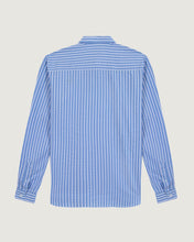 Charger l'image dans la galerie, Maison Labiche Chemise Malesherbes Seersucker Stripes Blue