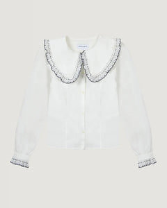Maison Labiche Chemise Abadi White
