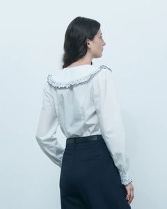 Maison Labiche Chemise Abadi White