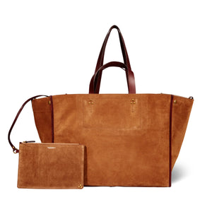 Jerome Dreyfuss Sac Léon Croûte Velours L Tabac