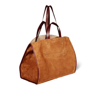 Jerome Dreyfuss Sac Léon Croûte Velours L Tabac