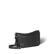Charger l&#39;image dans la galerie, Jerome Dreyfuss Sac Bobi S Agneau Noir Silver