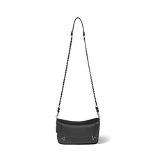 Charger l&#39;image dans la galerie, Jerome Dreyfuss Sac Bobi S Agneau Noir Silver