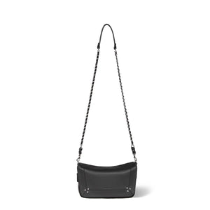 Jerome Dreyfuss Sac Bobi S Agneau Noir Silver
