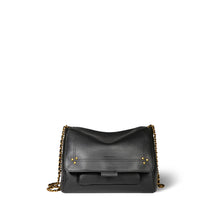 Charger l'image dans la galerie, Jerome Dreyfuss Sac Lulu M en Veau Noir Brass