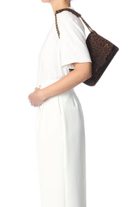 Jerome Dreyfuss Sac Lulu M Imprimé Léopard Naturel