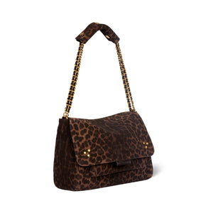 Jerome Dreyfuss Sac Lulu M Imprimé Léopard Naturel