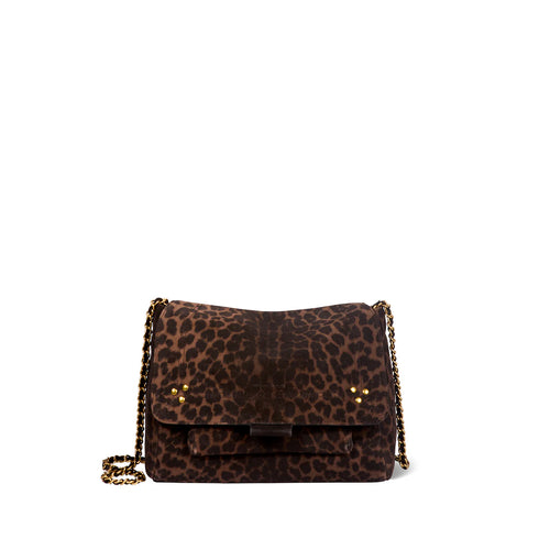 Jerome Dreyfuss Sac Lulu M Imprimé Léopard Naturel