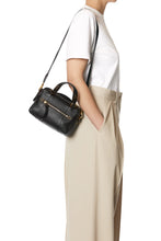 Charger l&#39;image dans la galerie, Jerome Dreyfuss Sac Lucky Bowling Mini Buffle Noir Brass