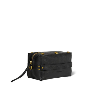 Jerome Dreyfuss Pochette Lucky Case Chèvre Noir Grainé