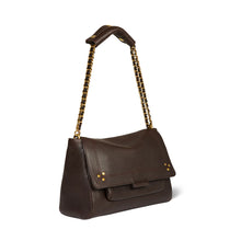 Charger l&#39;image dans la galerie, Jerome Dreyfuss Sac Lulu M Buffle Moka