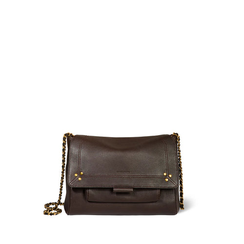 Jerome Dreyfuss Sac Lulu M Buffle Moka