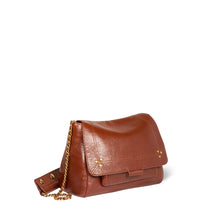 Charger l&#39;image dans la galerie, Jerome Dreyfuss Sac Lulu M Chèvre Noisette