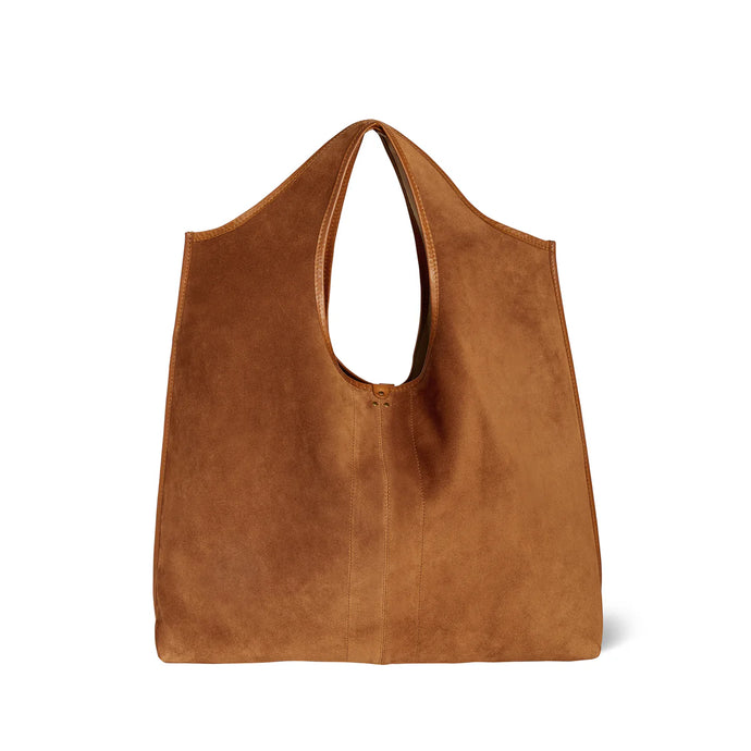 Jerome Dreyfuss Sac Paco Croûte Velours Caramel