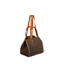 Charger l'image dans la galerie, Jerome Dreyfuss Sac Cabas Léon S Toile Chocolat