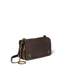 Charger l'image dans la galerie, Jerome Dreyfuss Sac Bobi Taurillon Imprimé Croco Moka
