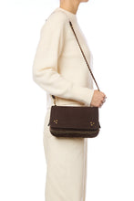 Charger l'image dans la galerie, Jerome Dreyfuss Sac Bobi Taurillon Imprimé Croco Moka