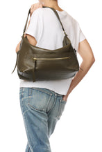 Charger l'image dans la galerie, Jerome Dreyfuss Sac Lucky Hobo L en Chèvre Kaki