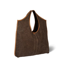 Charger l'image dans la galerie, Jerome Dreyfuss Sac Cabas Paco Toile Chocolat