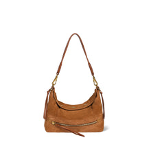 Charger l'image dans la galerie, Jerome Dreyfuss Sac Lucky Hobo Small Velours Caramel