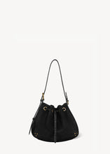 Charger l'image dans la galerie, Jerome Dreyfuss Sac Andy Croûte Velours Noir