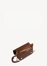 Charger l'image dans la galerie, Jerome Dreyfuss Sac Bobi S Mouton Imprimé Croco Cigare