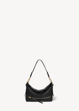 Charger l'image dans la galerie, Jerome Dreyfuss Sac Lucky Hobo S Buffle Noir Brass
