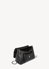 Charger l'image dans la galerie, Jerome Dreyfuss Sac Lulu M Veau Noir Silver