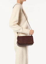 Charger l'image dans la galerie, Jerome Dreyfuss Sac Bobi Mouton Imprimé Croco Cigare