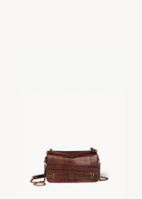 Charger l'image dans la galerie, Jerome Dreyfuss Sac Bobi Mouton Imprimé Croco Cigare