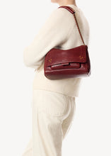 Charger l'image dans la galerie, Jerome Dreyfuss Sac Lulu M Agneau Bubble Burgundy